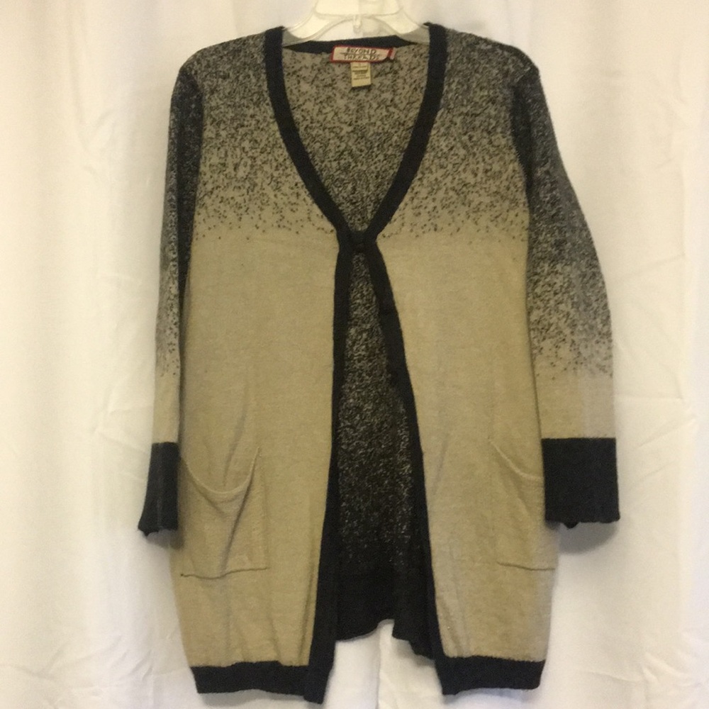 Beyond Threads Reversible Alpaca Wool Sweater Sz L